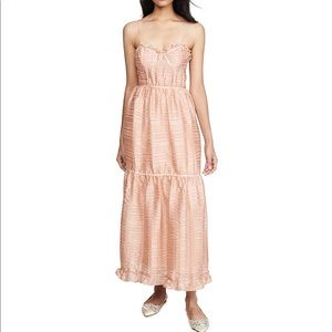 dRA Erickson Cherry Blossom Slip Maxi Dress
